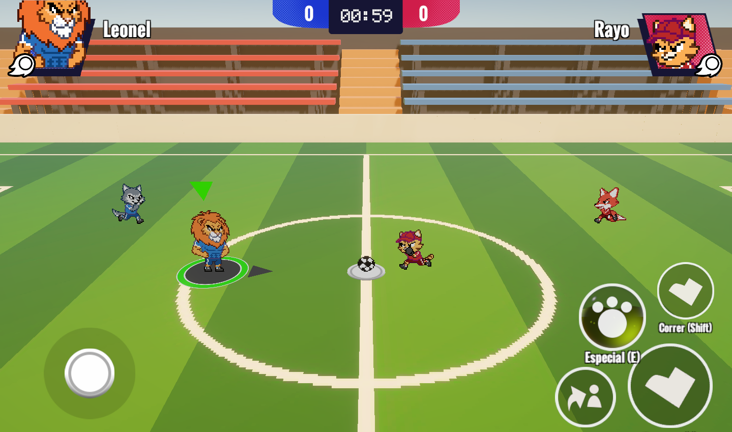 Captura 1 de Animal Football
